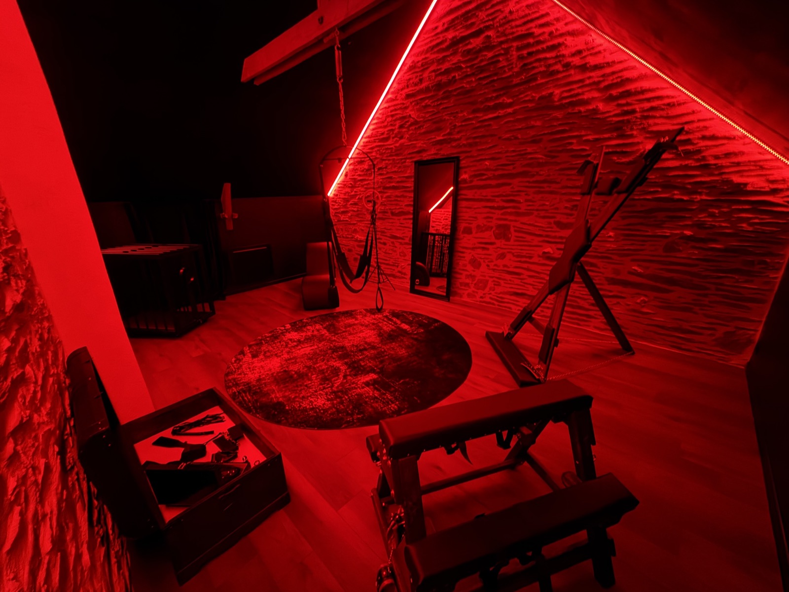 Vue d'ensemble de la love room